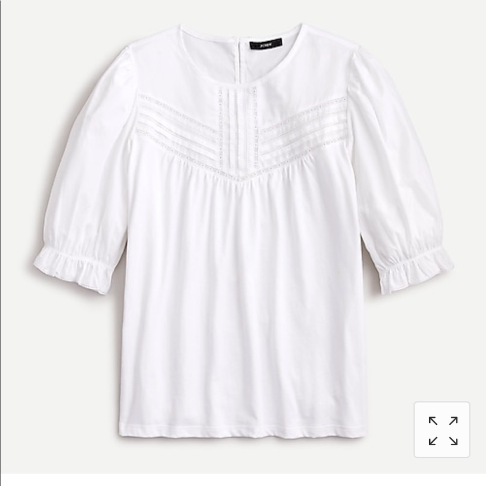 J. Crew puff sleeve top